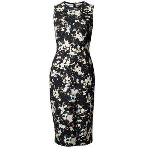 Erdem Maura Abstract Floral Dress Size 6